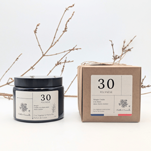 Bougie apothicaire 470g polynésie 30