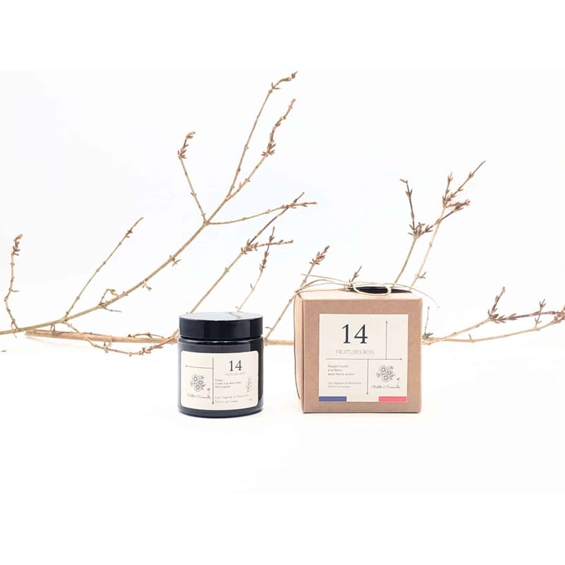 Bougie apothicaire 100g fruits des bois 14