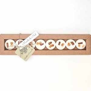 Boîte de 8 fondants parfumés marché de noël 25