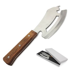 Couteau de chef taurus lame acier inox 30cr13 manche bois massif