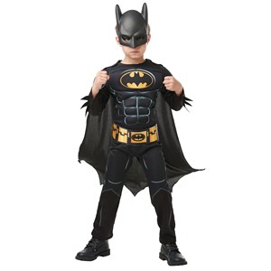 Déguisement batman avec muscles 7-8 ans