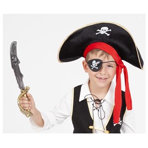 Top et accessoires pirate 5-8 ans