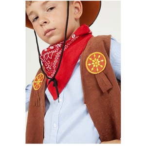 Top et accessoires cowboy 5-8 ans