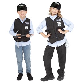Top et accessoires policier 5-8 ans