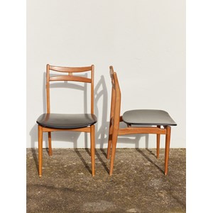 Alma, la chaise en simili cuir n°1045