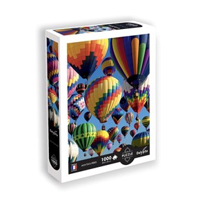 Puzzle 1000 pieces - montgolfières