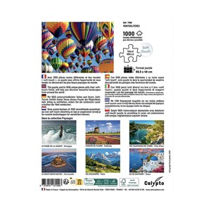 Puzzle 1000 pieces - montgolfières