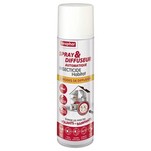 Spray & diffuseur automatique insecticide habitat - beaphar