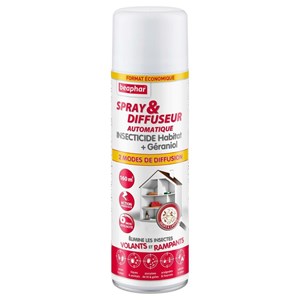 Spray & diffuseur automatique insecticide habitat - beaphar