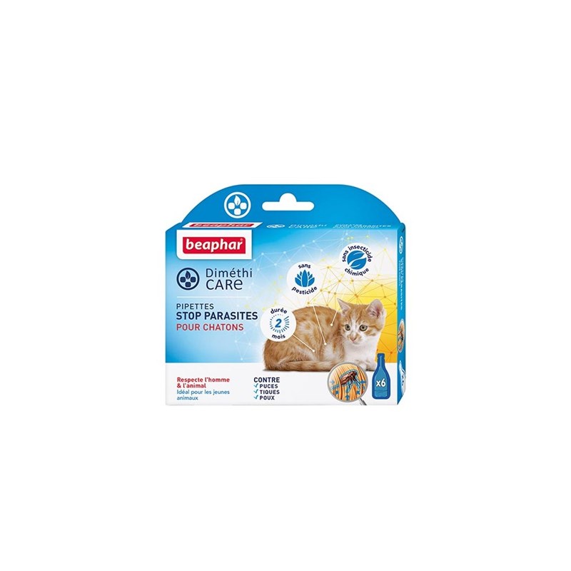 Beaphar - Dimethicare stop parasite chaton - beaphar