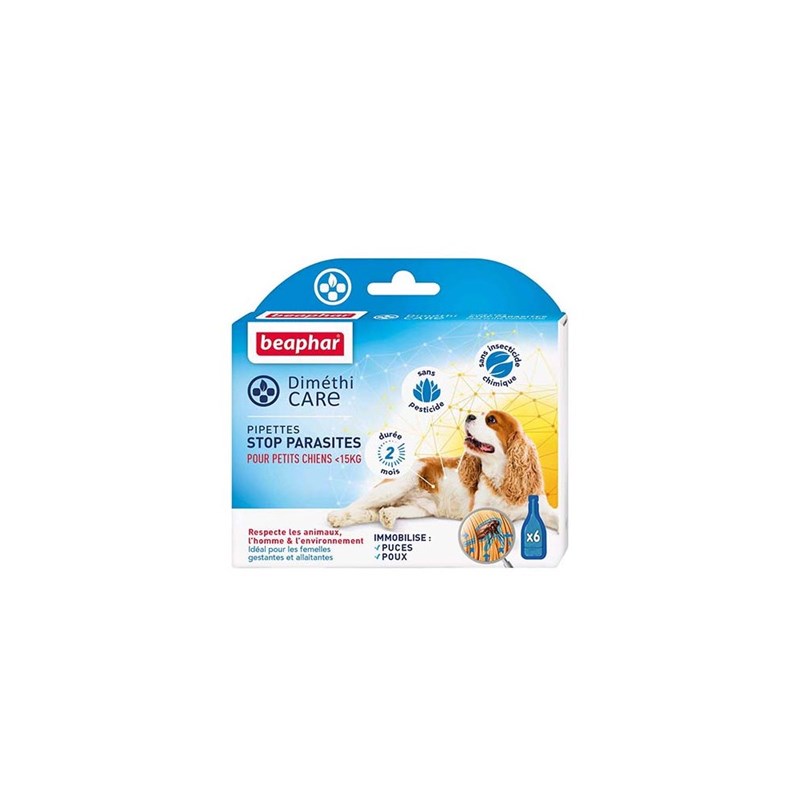 Dimethicare stop parasite chiens s (15 kg) - beaphar