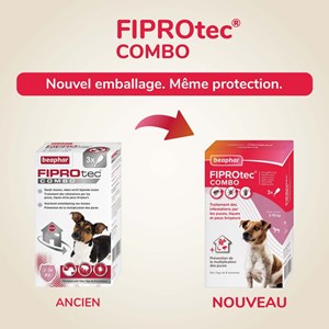 Fiprotec combo chien s (2-10 kg) - beaphar