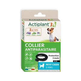Collier antiparasitaire chien - actiplant'