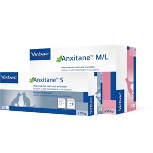 Aliment complémentaire petit chien et chat  anxitane - virbac