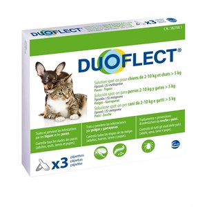 Duoflect chien (2-10 kg) chat5kg - ceva