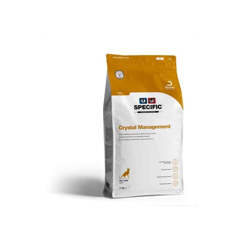 Dechra - Croquettes chat fcd adult crystal management - specific