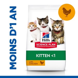 Croquettes chaton science plan kitten poulet - hill's