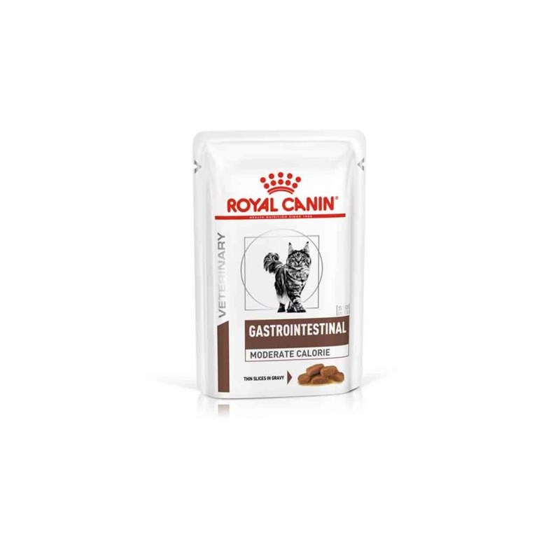 Royal Canin - Patée chat veterinary cat gastrointestinal moderate calorie - royal canin
