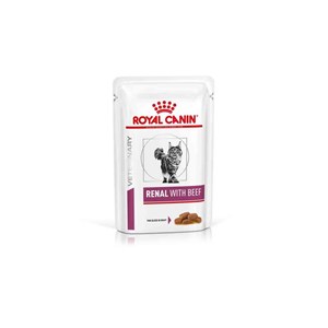 Patée chat veterinary cat renal boeuf - royal canin