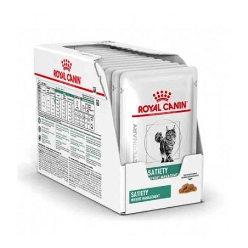 Royal Canin - Patée chat veterinary cat satiety weight management - royal canin