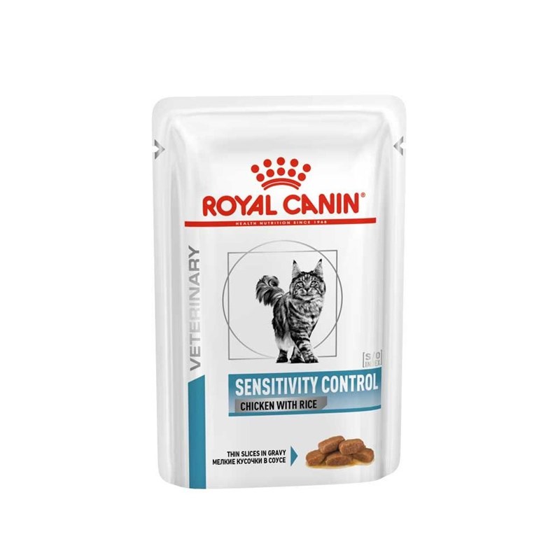 Royal Canin - Patée chat veterinary cat sensitivity control - royal canin