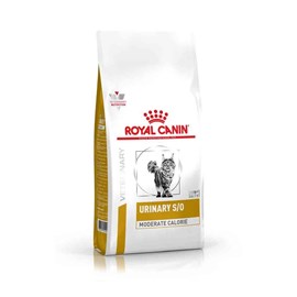 Croquettes chat veterinary cat urinary s&nbsp;o moderate calorie - royal canin