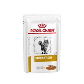 Patée chat veterinary cat urinary s&nbsp;o morceaux - royal canin