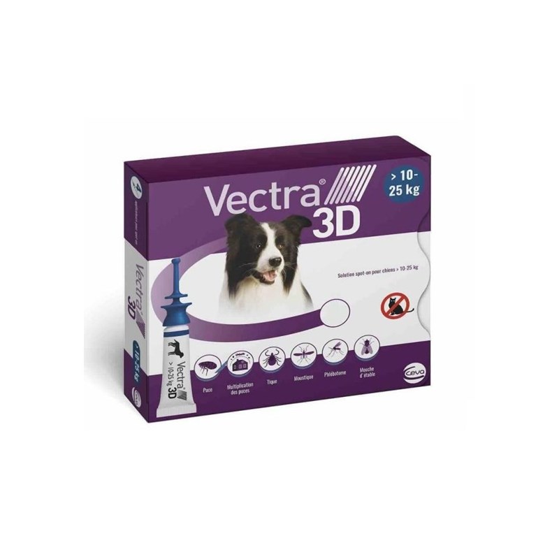 Vectra 3d chien (10-25 kg)