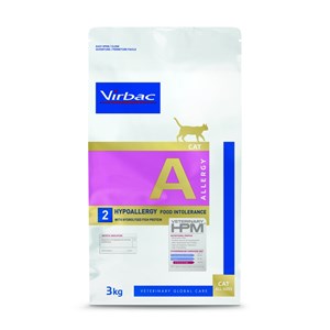 Croquettes chat veterinary hpm cat a2 allergy - virbac