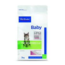 Croquettes chat veterinary hpm cat baby pre neutered - virbac