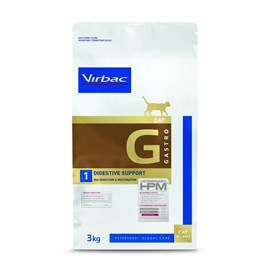 Croquettes chat veterinary hpm cat g1 digestive support - virbac