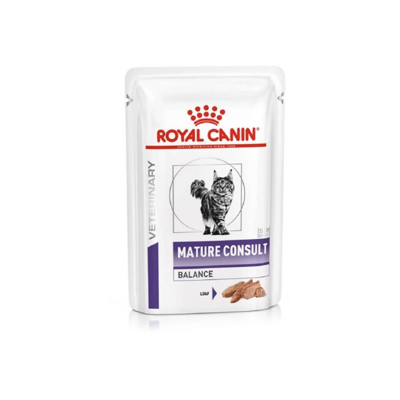 Royal Canin - Patée chat veterinary cat mature consult balance - royal canin