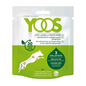 Collier yoos chien noir