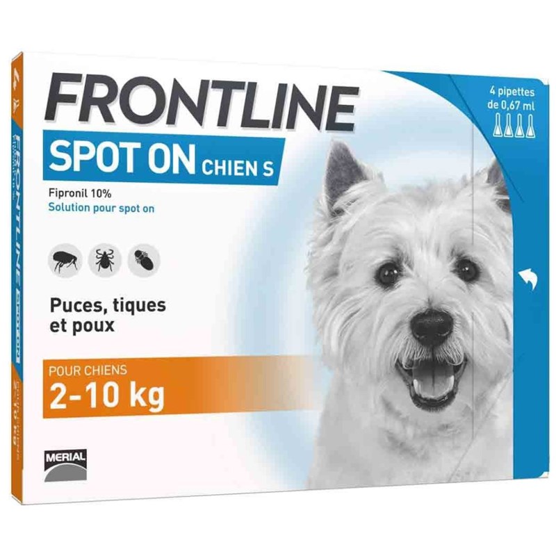 Frontline - Frontline spot on chien s (2-10 kg) -  boehringer