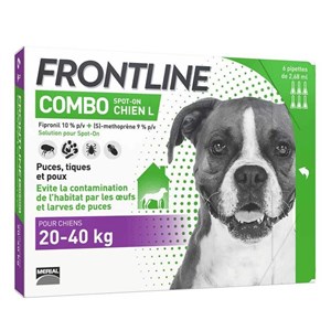 Frontline combo chien l (20-40 kg) - boehringer