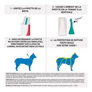 Frontline combo chien l (20-40 kg) - boehringer