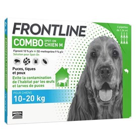 Frontline combo chien m (10-20 kg) - boehringer