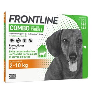 Frontline combo chien s (2-10 kg) - boehringer