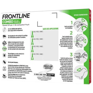 Frontline combo chien xl (40-60 kg) - boehringer