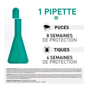 Frontline combo chien xl (40-60 kg) - boehringer