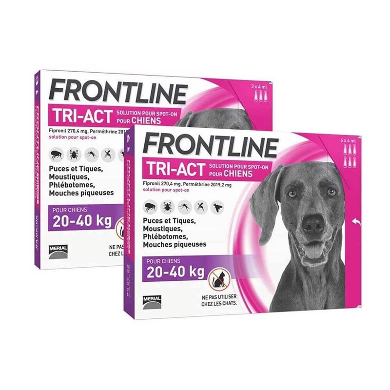 Frontline - Frontline tri-act chien l (20-40 kg) - boehringer
