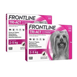 Frontline tri-act chien xs (2-5 kg) - boehringer