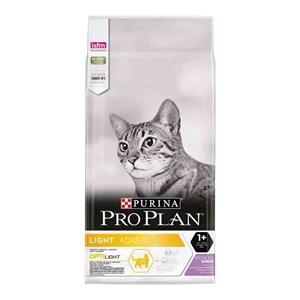 Croquettes chat light adult avec optilight dinde - purina proplan