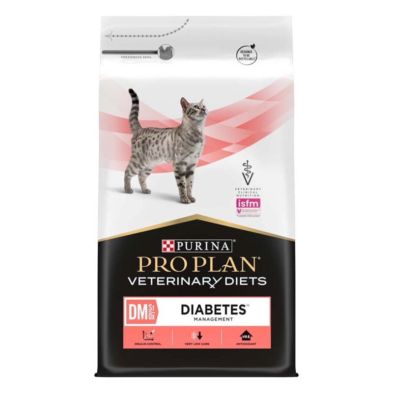 Proplan - Croquettes chat veterinary diets dm st&nbsp;ox diabetes management - proplan