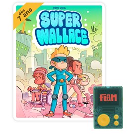 Lunii - coffret super wallace - livre audio interactif dés 7 ans à écouter