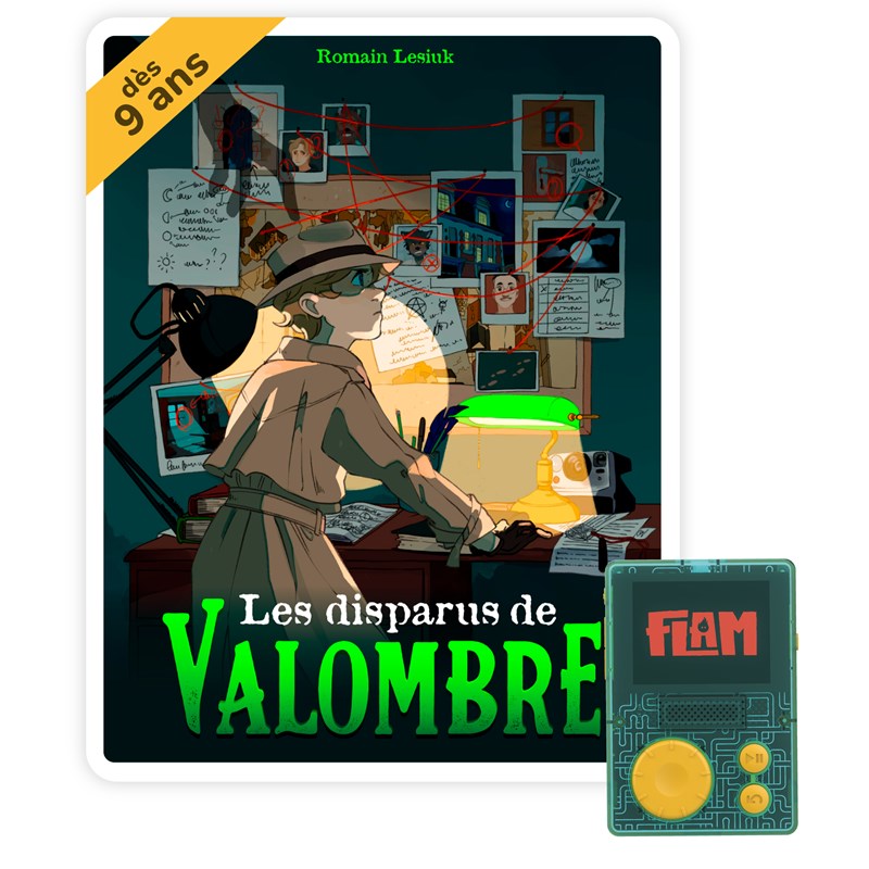Lunii - coffret les disparus de valombre - livre audio interactif dés 9 ans