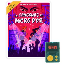 Lunii - coffret le concours du micro d'or - livre audio interactif dés 9 ans