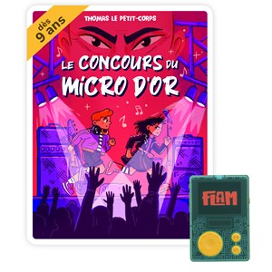 Lunii - coffret le concours du micro d'or - livre audio interactif dés 9 ans