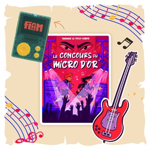 Lunii - coffret le concours du micro d'or - livre audio interactif dés 9 ans