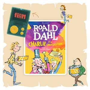 Lunii - coffret charlie et la chocolaterie - livre audio interactif dés 7 ans